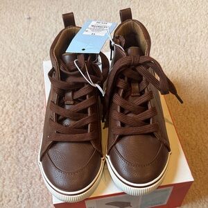 Cat & Jack Brown High-Top Sneakers
